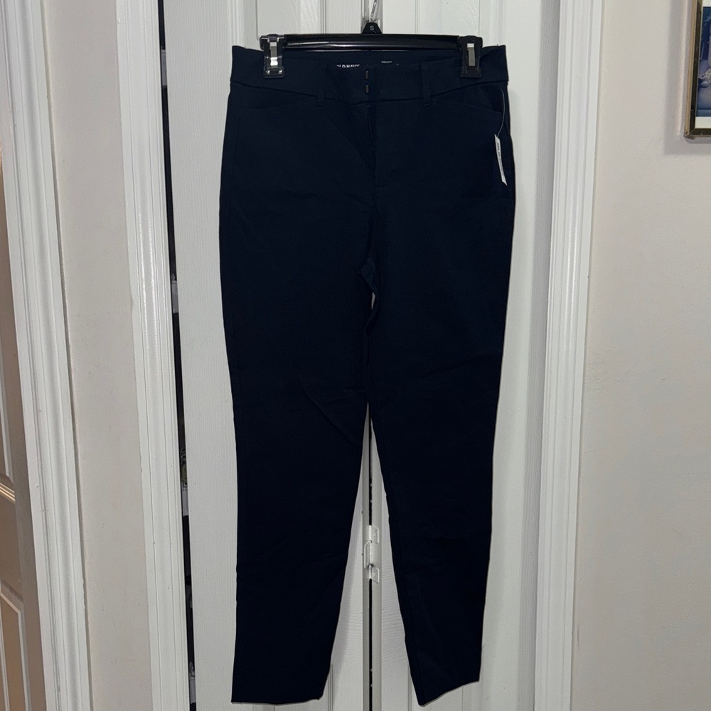 Old Navy Womens Navy skinny work pants
